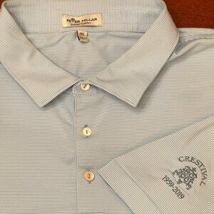 Blue Peter Millar Men's Summer Comfort Performance Polo